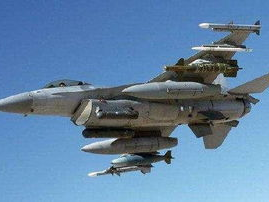 “美军紧急出动F16应对叙利亚局势升级”